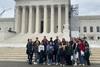Hymers College group in Washington D.C.
