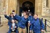 Southill Primary School pupils outside the Tower of London.