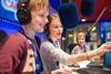 Children try out being radio DJs at KidZania London