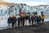 Royal Liberty School students visiting Iceland.