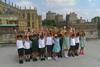 Pupils from Deanesfield School enjoy a day out at Windsor Castle