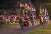 Knights performing in Kynren - An Epic Tale of England