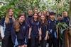 Winchmore School pupils at the Living Rainforest