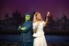 Elphaba and Glinda in Wicked the musical
