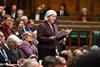 South Devon MP Caroline Voaden asks a question in PMQs