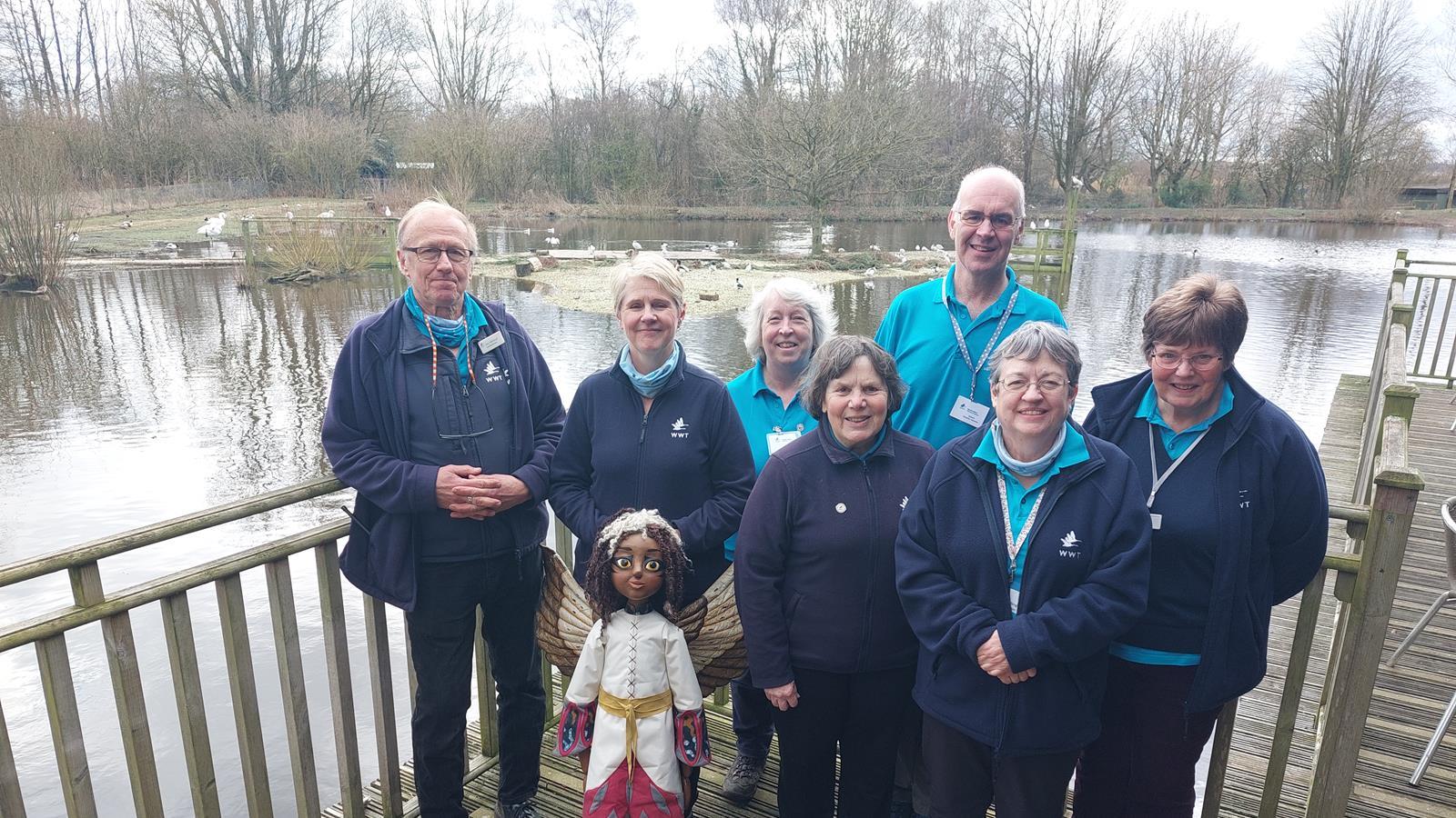 WWT Martin Mere education team