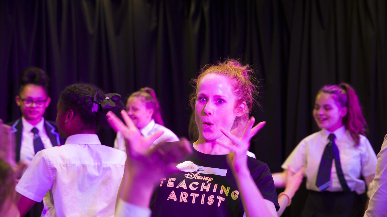 Disney Theatrical Teaching Artist Team session