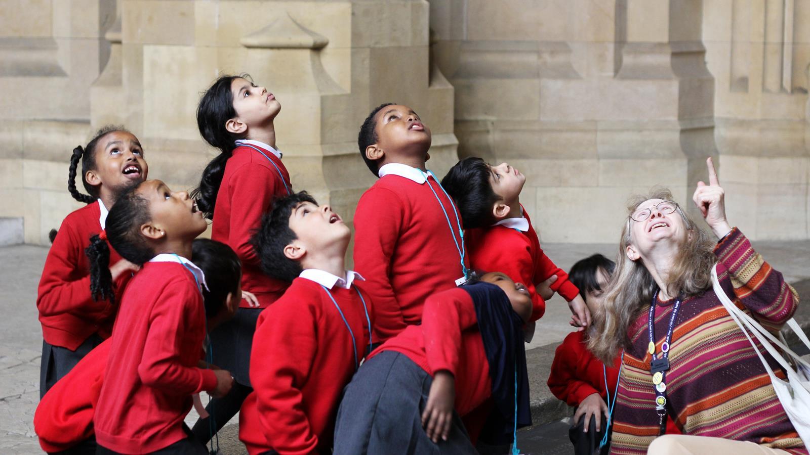 School group at UK Parliament