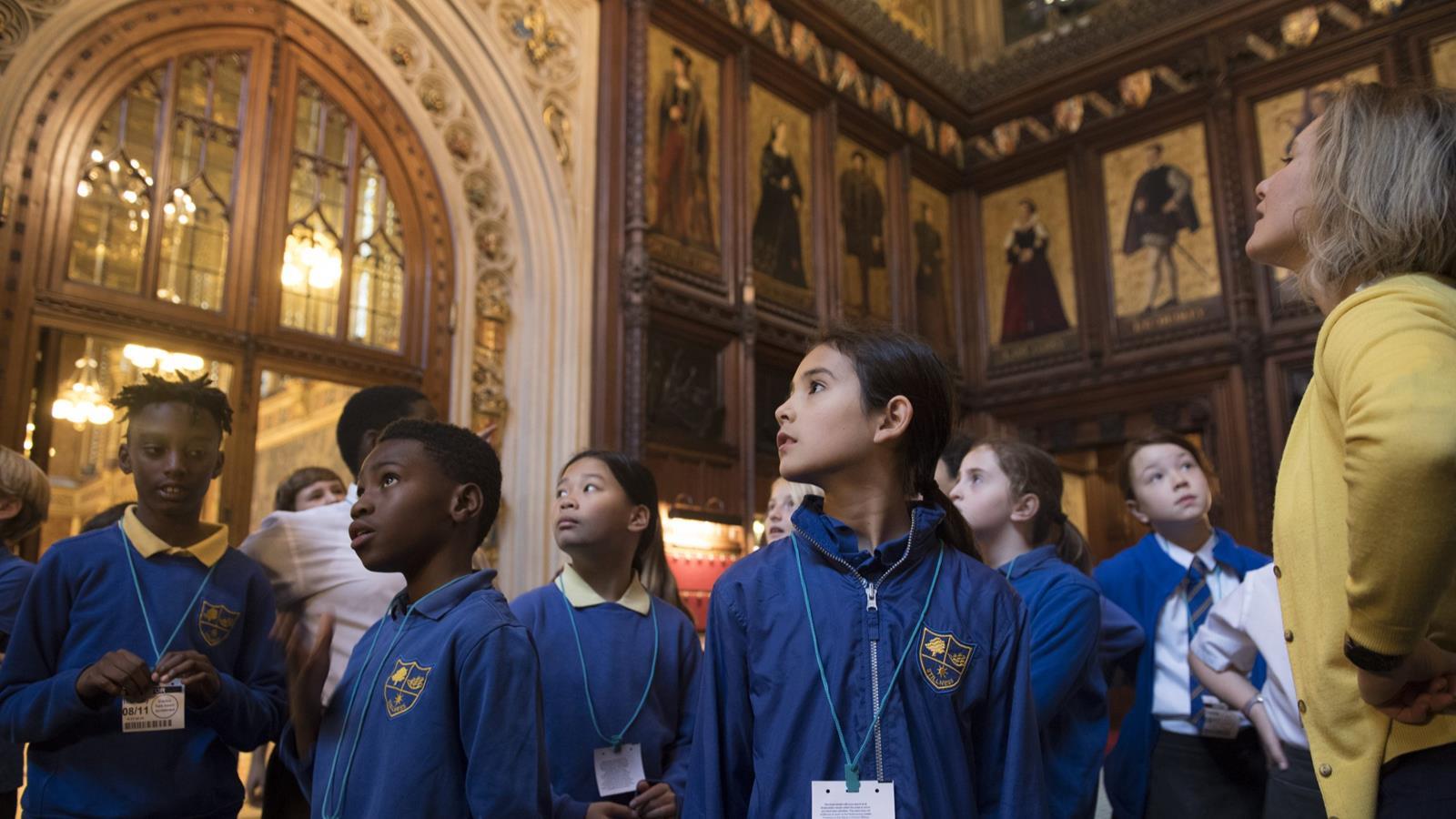 UK Parliament Primary School tour and workshop