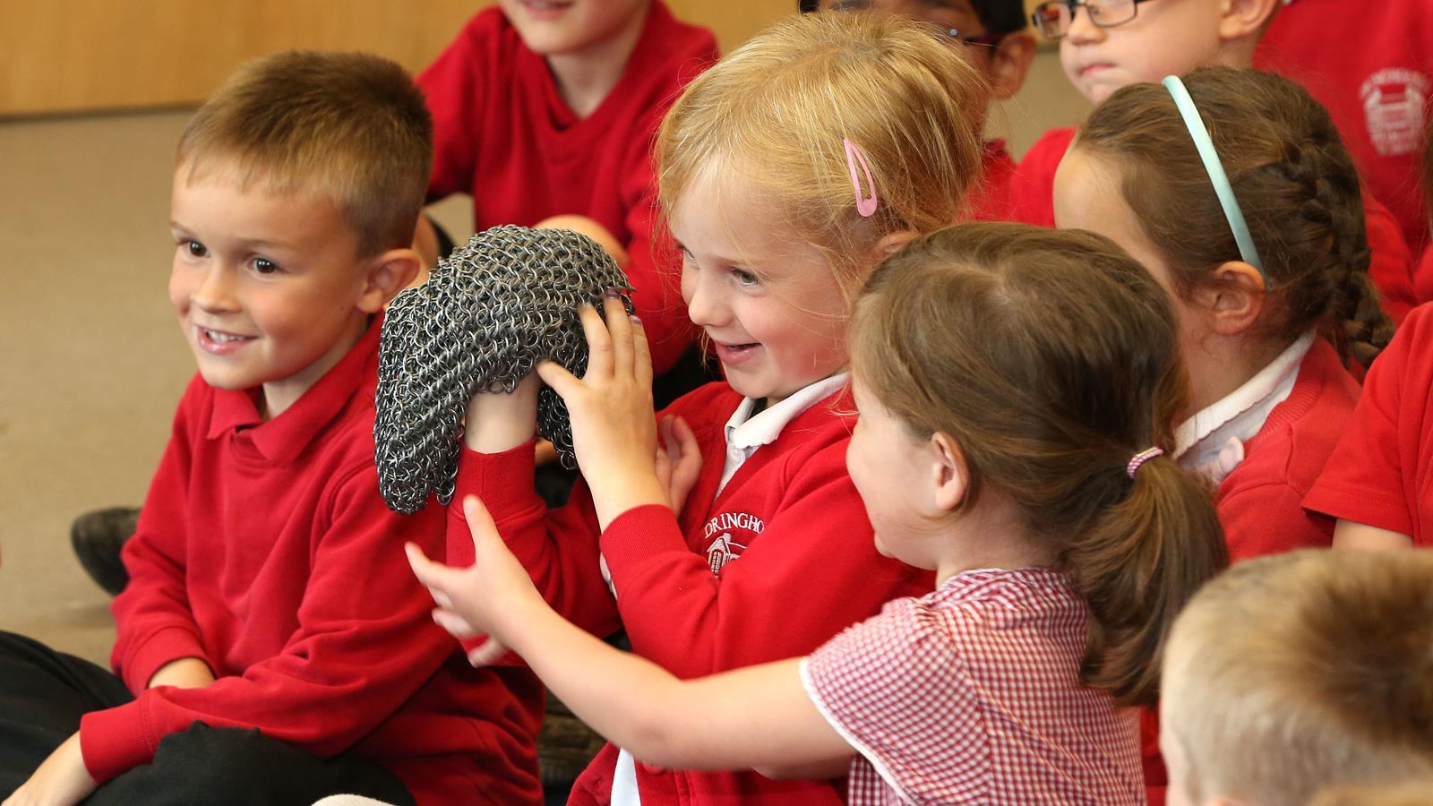 Conisbrough Castle school trip