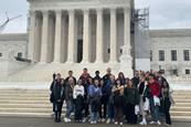 Hymers College group in Washington D.C.