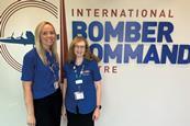 The learning officers at the International Bomber Command Centre, Lincoln.