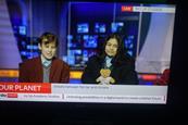 Gunnersbury School students at the Sky Up Academy Studios