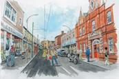 Artist impression at Black Country Living Museum