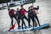 Paddle boarding