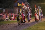Knights performing in Kynren - An Epic Tale of England