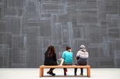 Pupils in a gallery