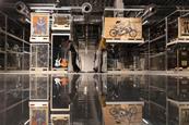 View of Weston Collections Hall, which features over 100 mini curated displays.