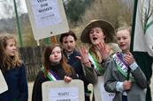 Beamish Suffragette activity