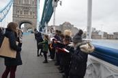 Tower Bridge local school exhibition