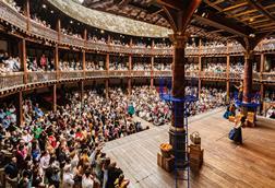 Shakespeare's Globe performing Much Ado About Nothing