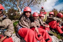 Pakeman Primary School students on their Outward Bound experience