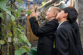 Royal Liberty School pupils on a trip