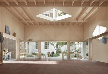 Clore Garden Classroom visualisation (interior)