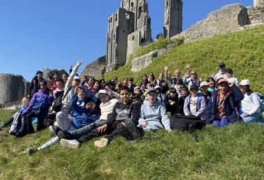 Giles Brook at Corfe Castle