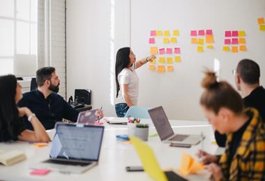 Teachers in a meeting