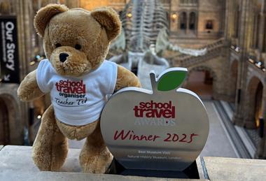 Teacher Ted at the Natural History Museum