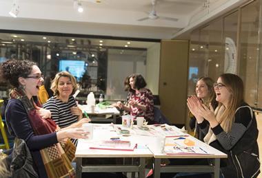 Teachers taking part in a CPD session at the Science Museum