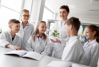 Pupils in a Science lesson