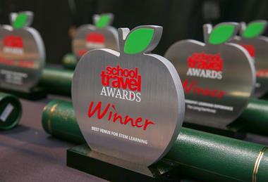 School Travel Awards trophy (generic, no year)