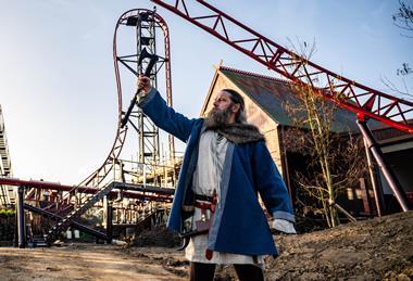 Viking in Valgard at Paultons Park