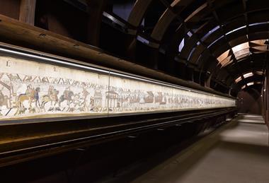 Bayeux Tapestry Museum - exhibition gallery