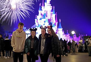 Pupils at Disneyland Paris