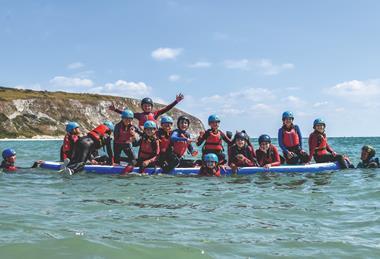 Image of children on school trip