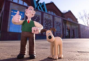 Wallace & Gromit visit Young V&A, Bethnal Green