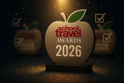 School Travel Awards trophy image