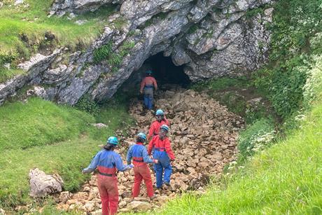 Abbey School Caving
