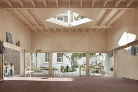 Clore Garden Classroom visualisation (interior)