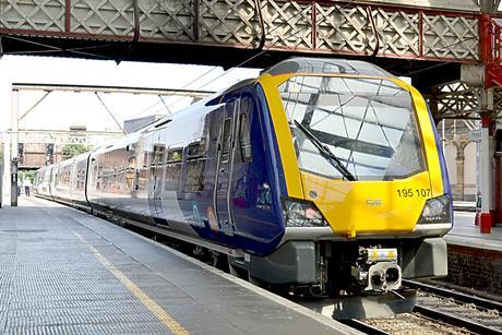 A Northern train at Preston station