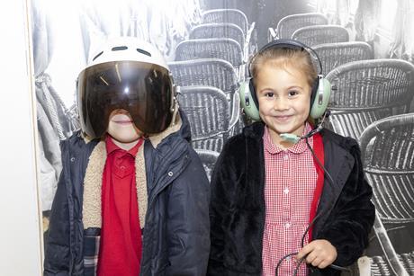 Caldecote Church of England Academy pupils at Shuttleworth