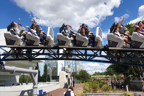 Pupils from King Edward's School Witley enjoy a visit to Futuroscope