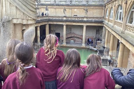 St marys school at the Roman Baths