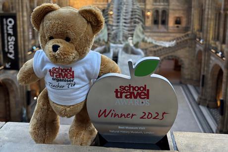 Teacher Ted at the Natural History Museum