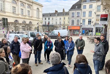 EVC immersive training trip to France