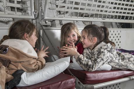 HMS Belfast, Kip in a Ship
