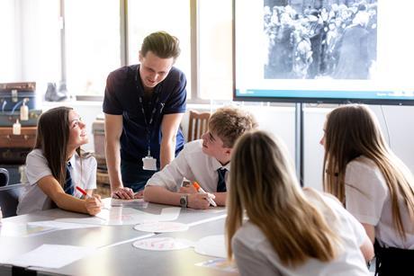 Children learning in a session at the National Memorial Arboretum